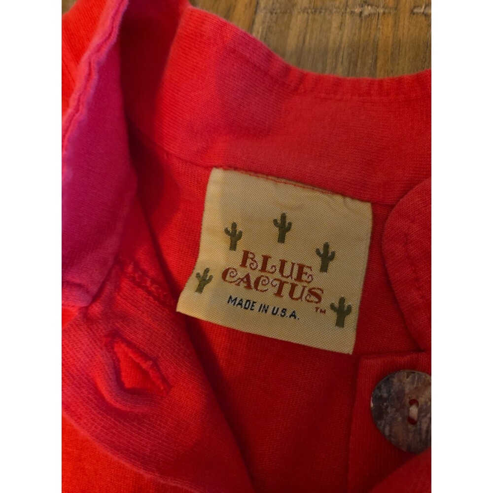 Blue Cactus Made In USA Dress Check Pictures For Measurements No Size Tag - Picture 5 of 16